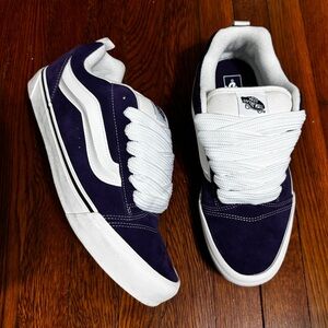 Size 13US Vans Knu Skool Dark Purple